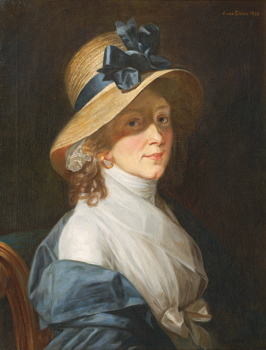 Julius von Ehren - Mrs. Elisabeth Hudtwalker, born Moller Mrs. Elisabeth Hudtwalker, born Moller
