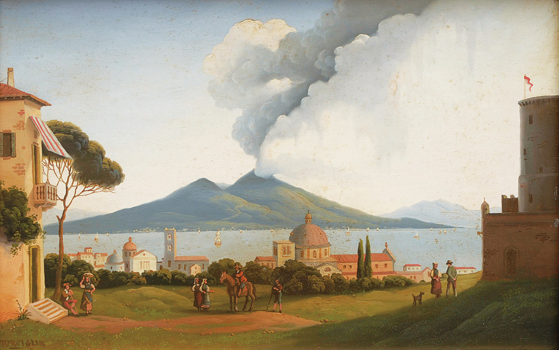 A view of the Vesuv