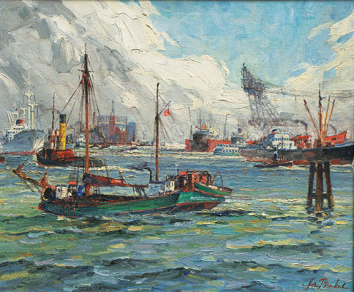 Im Hamburger Hafen