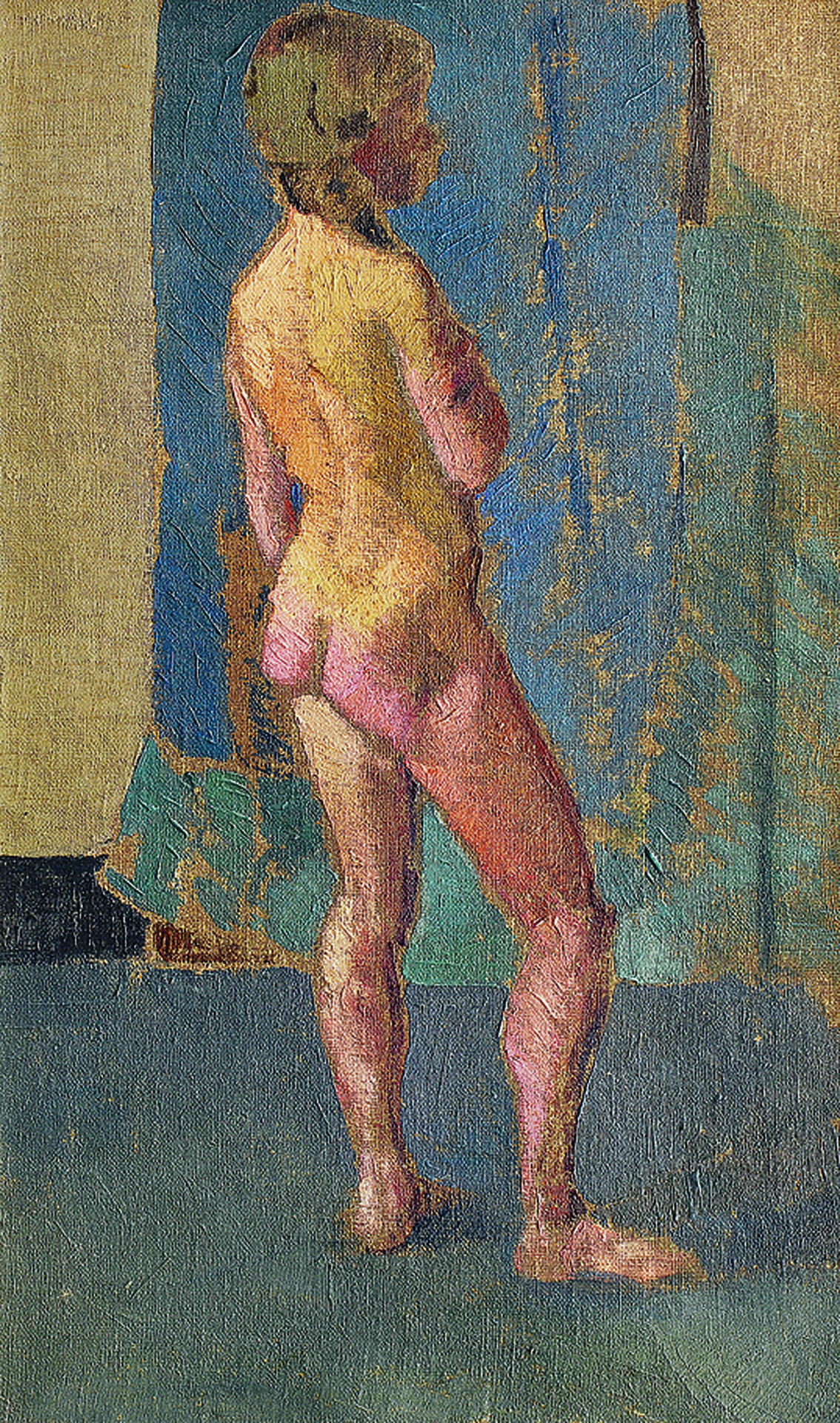 A female nude