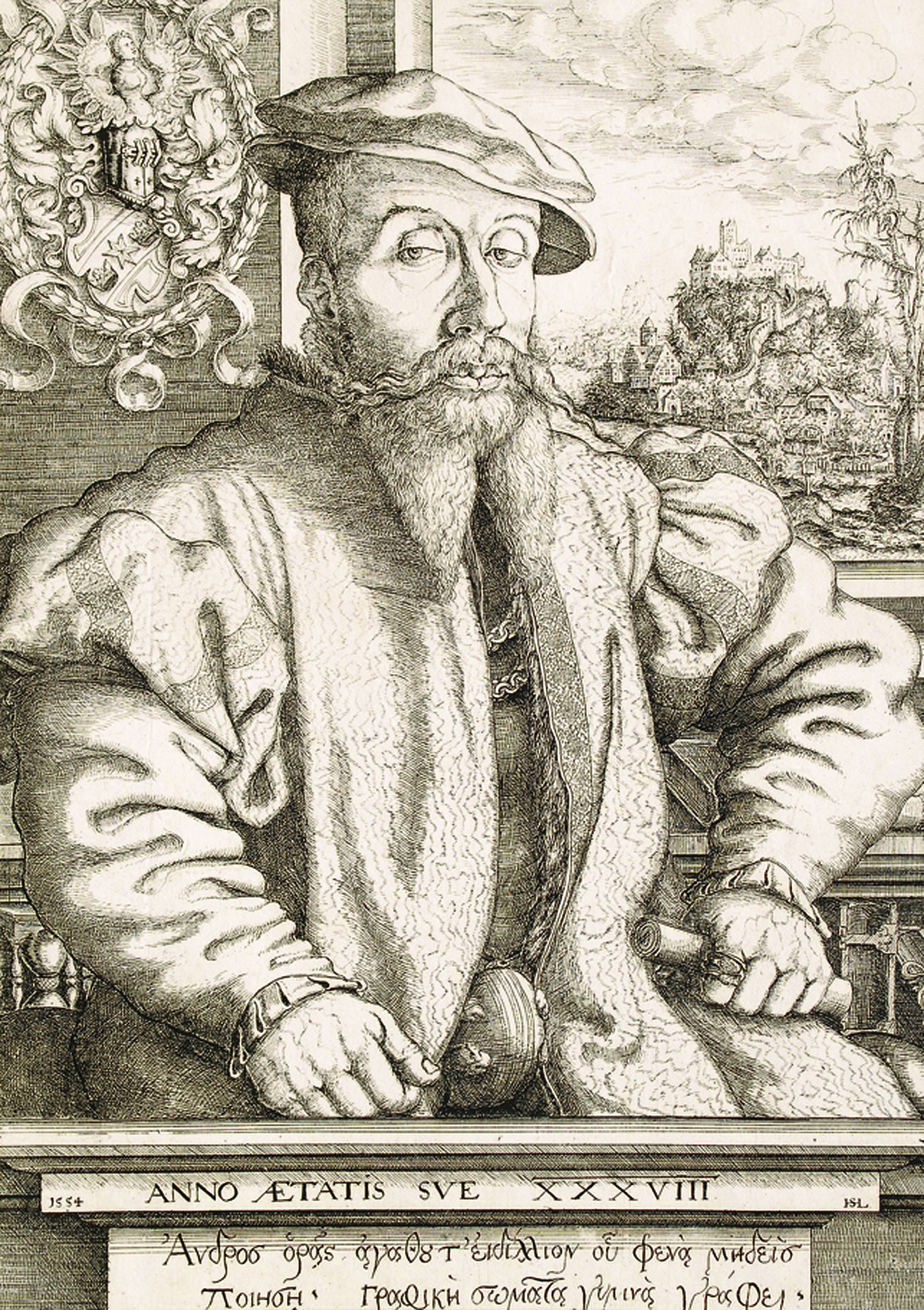 A portrait of Georg Roggenbach