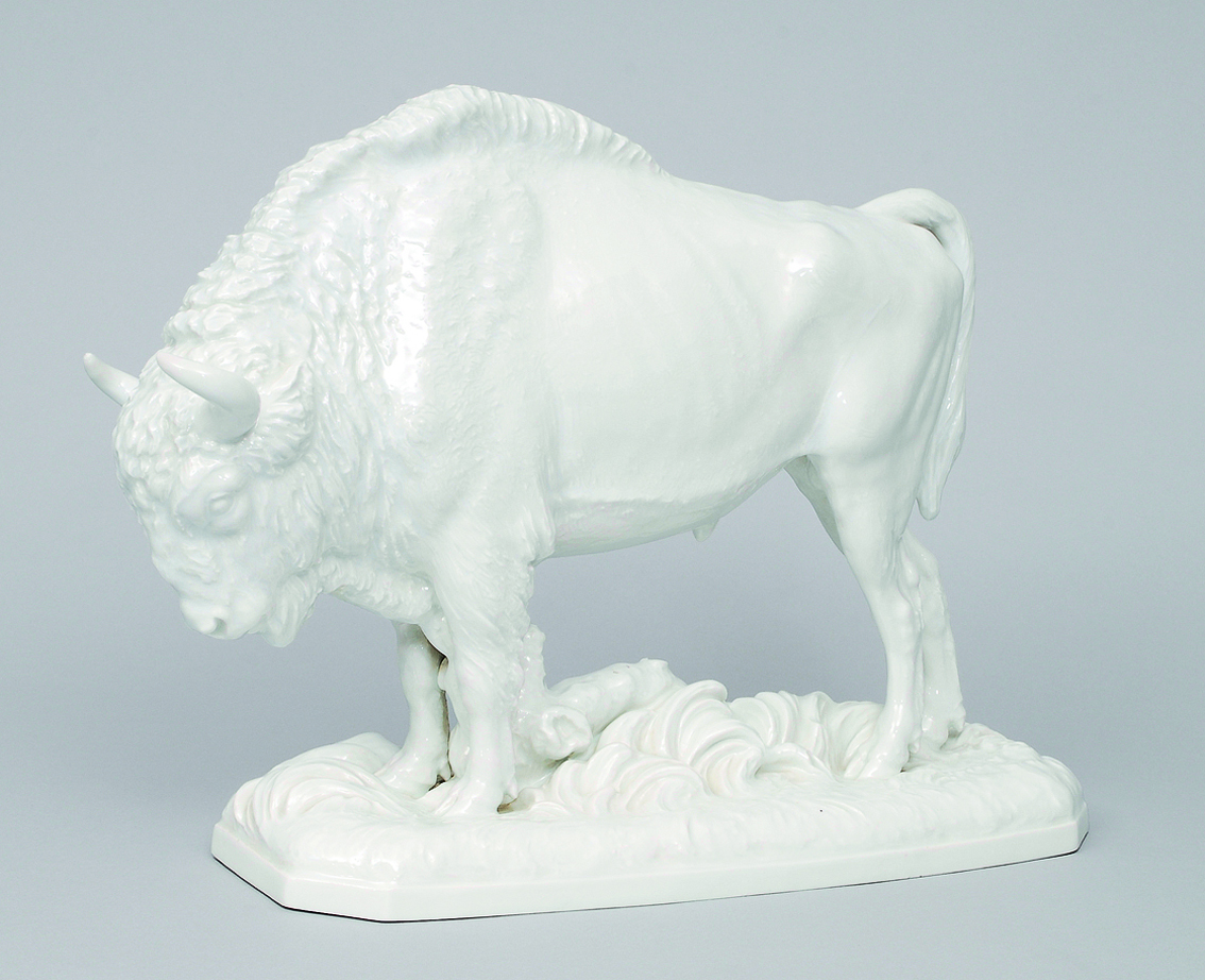 Große Tierfigur "Bison"