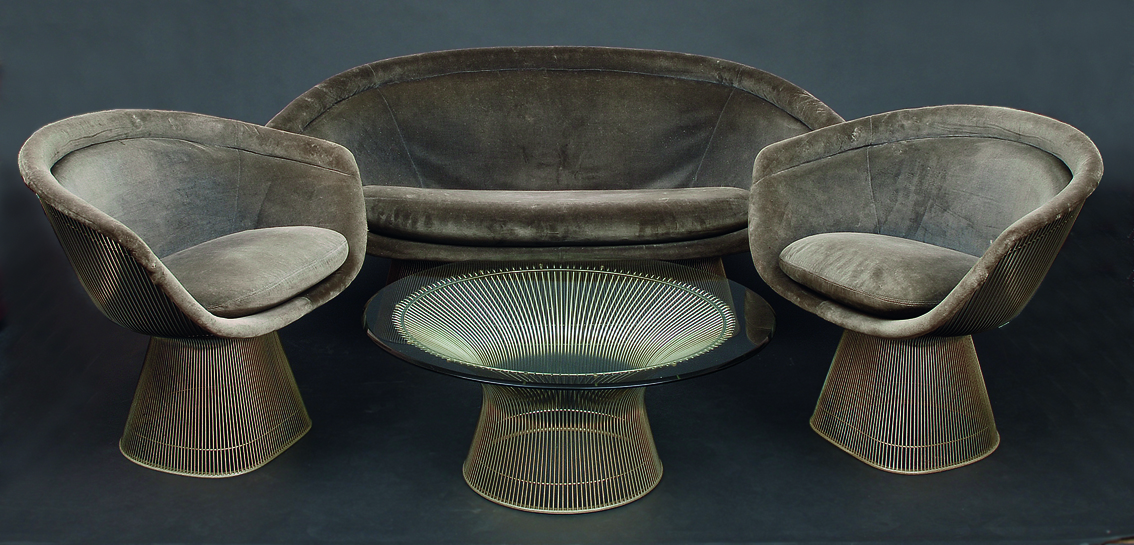 Möbel-Kollektion sog. 'Platner-Collection' von Knoll