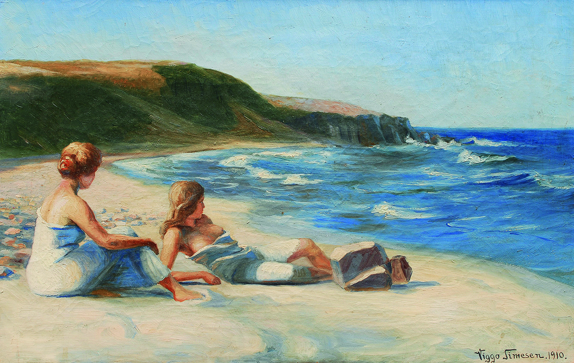 Girls on the beach