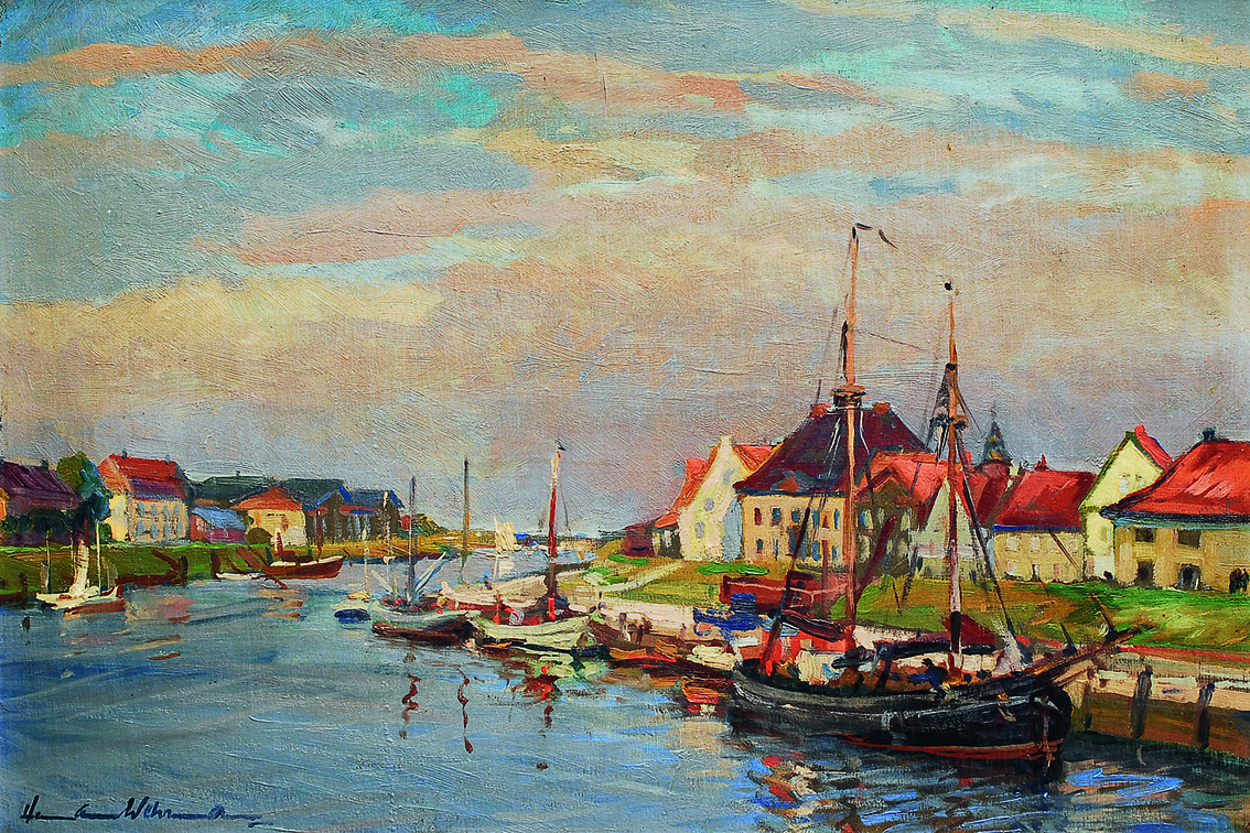 A small sailing port