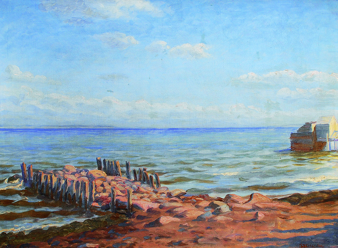 A the Baltic Sea near Humlebaek