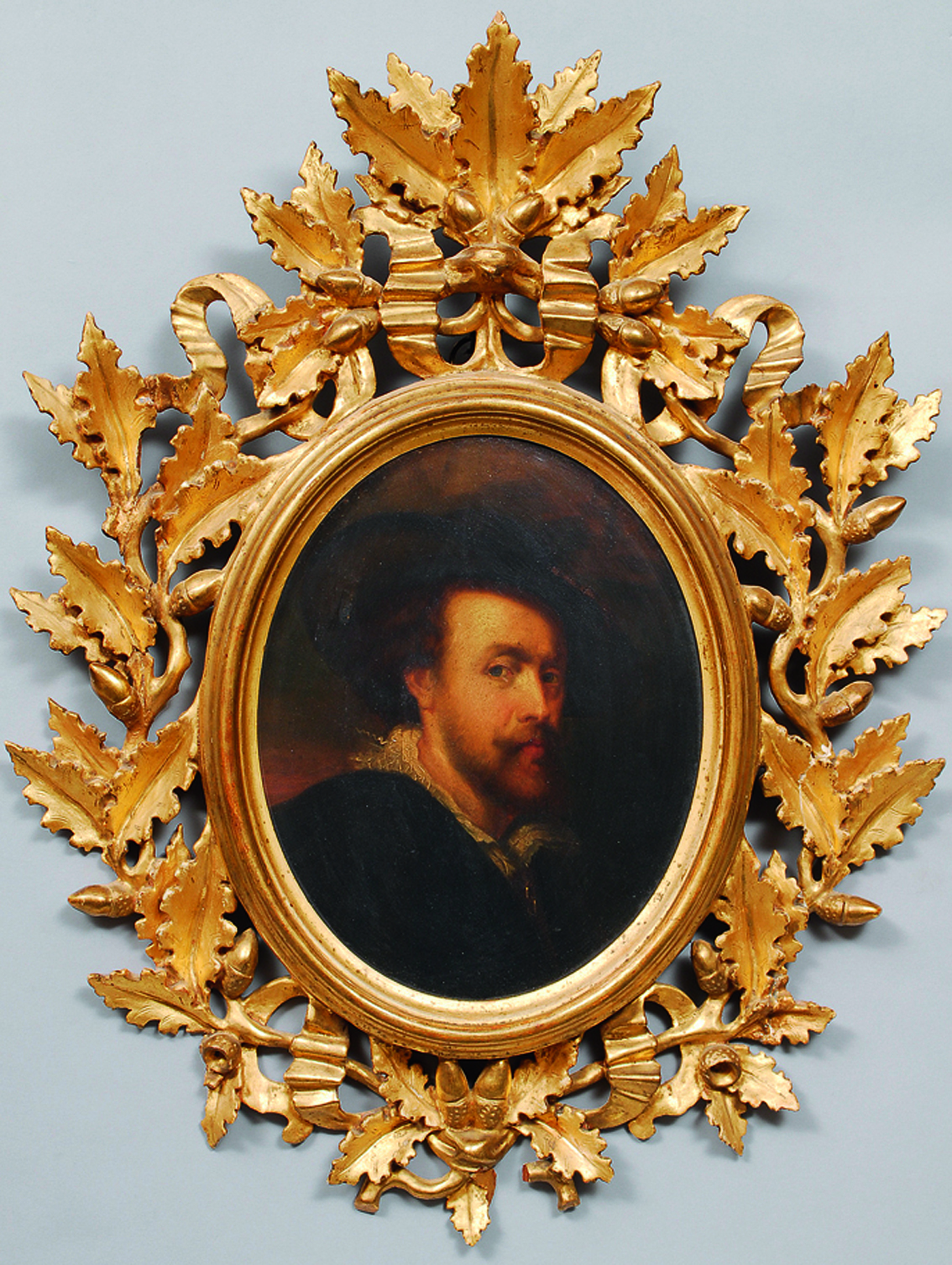 A copy after the self portrait of Rubens at Windsor castle