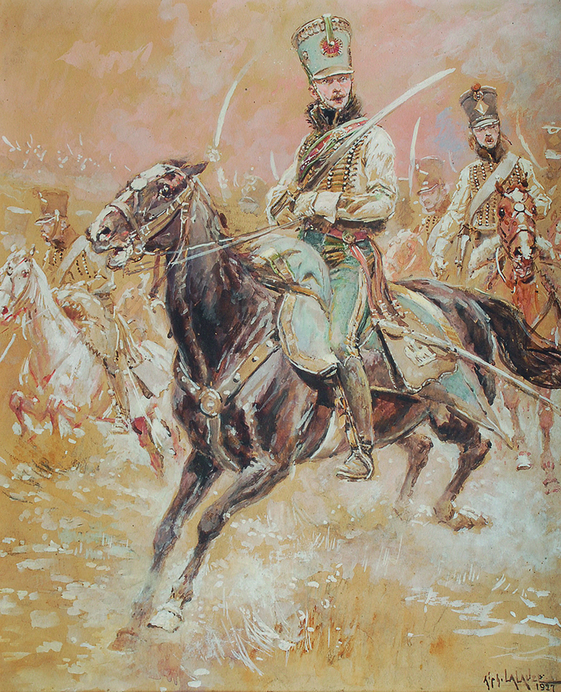 Napoleonische Reiter