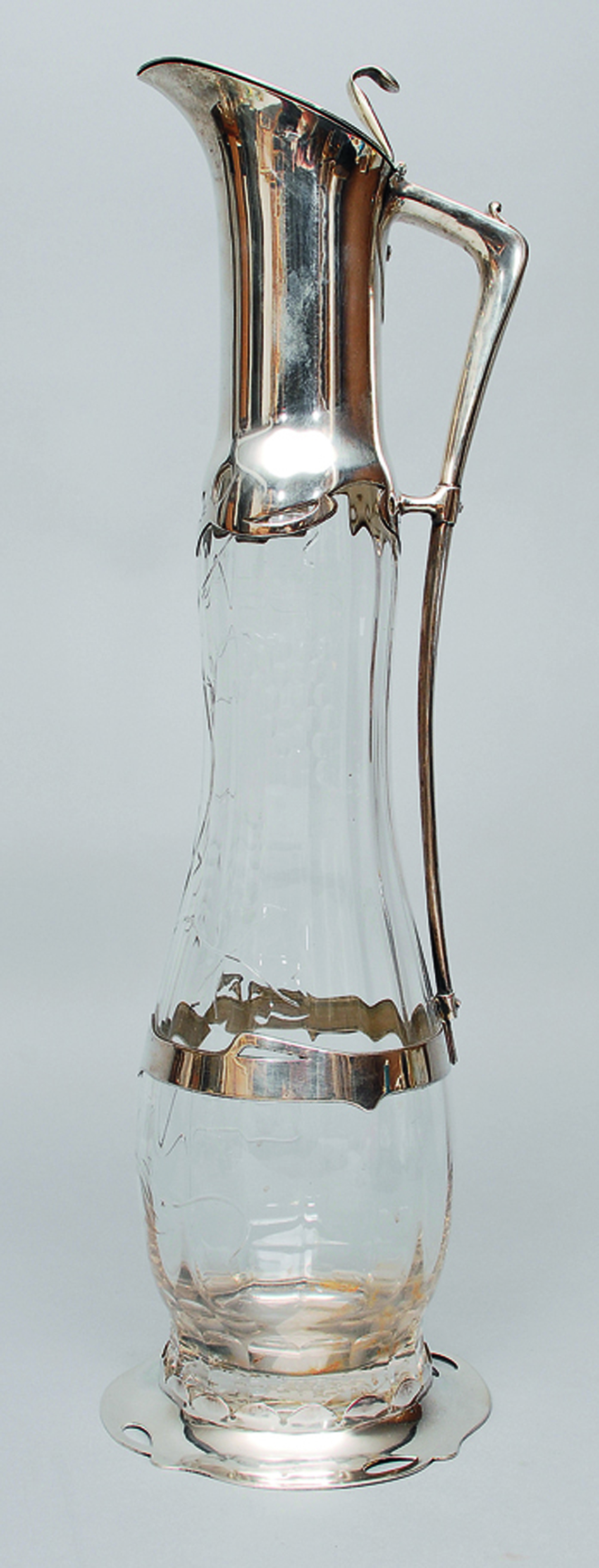 An extraordinary Art-Nouveau carafe