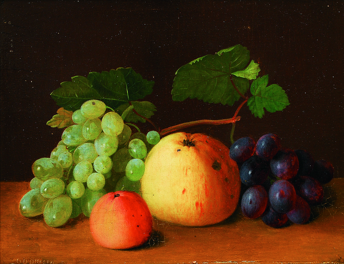 A fruit still life