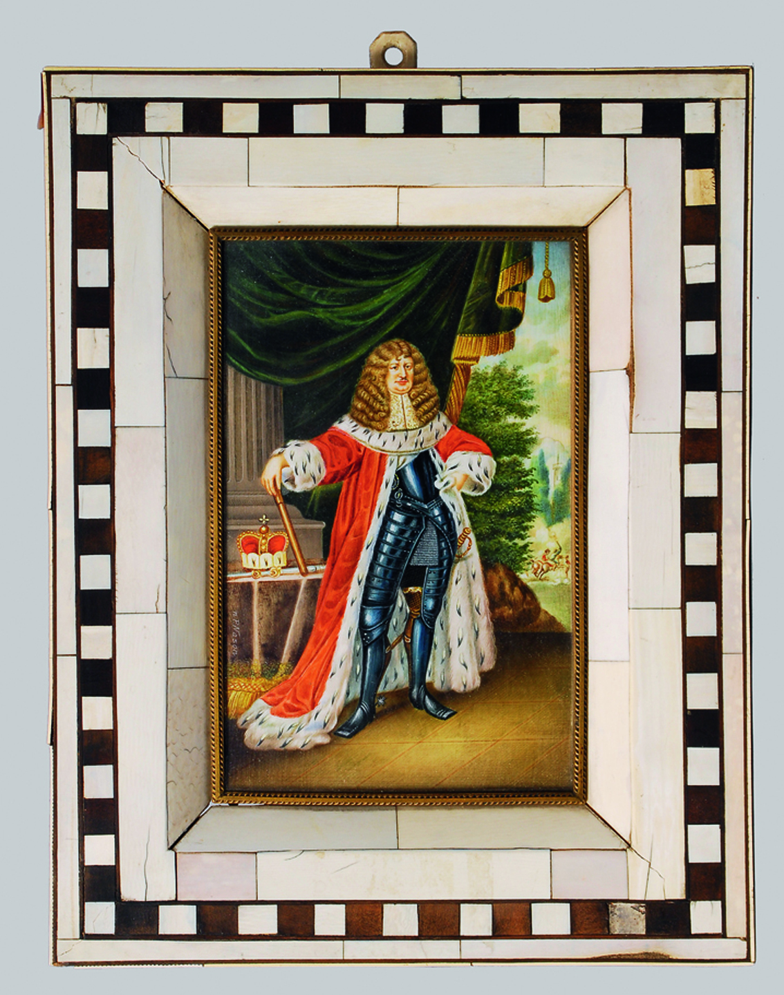 Miniaturportrait 'Kurfürst Friedrich Wilhelm'