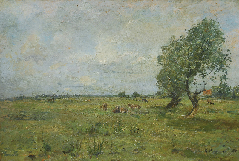Weidende Kühe