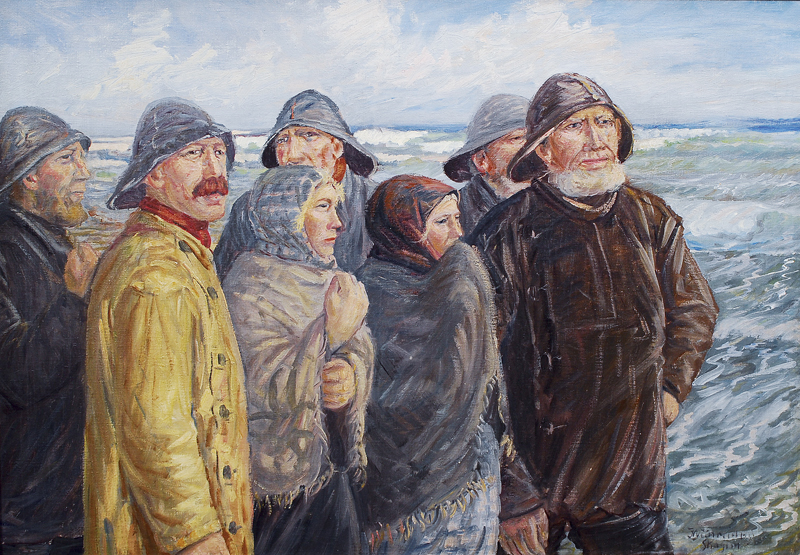 Fishermen in Skagen