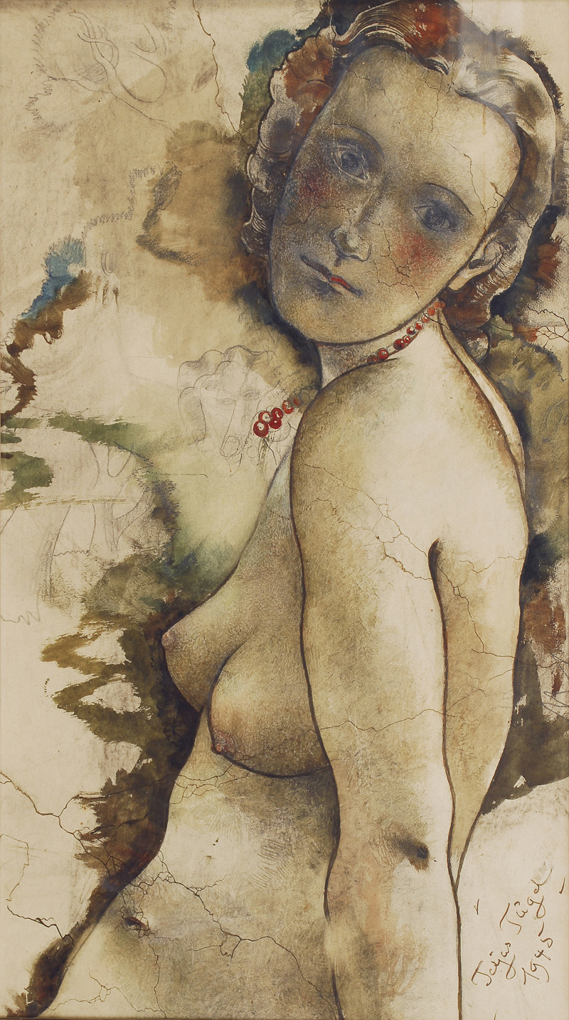 A female nude