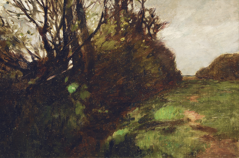 Landscape with Trees