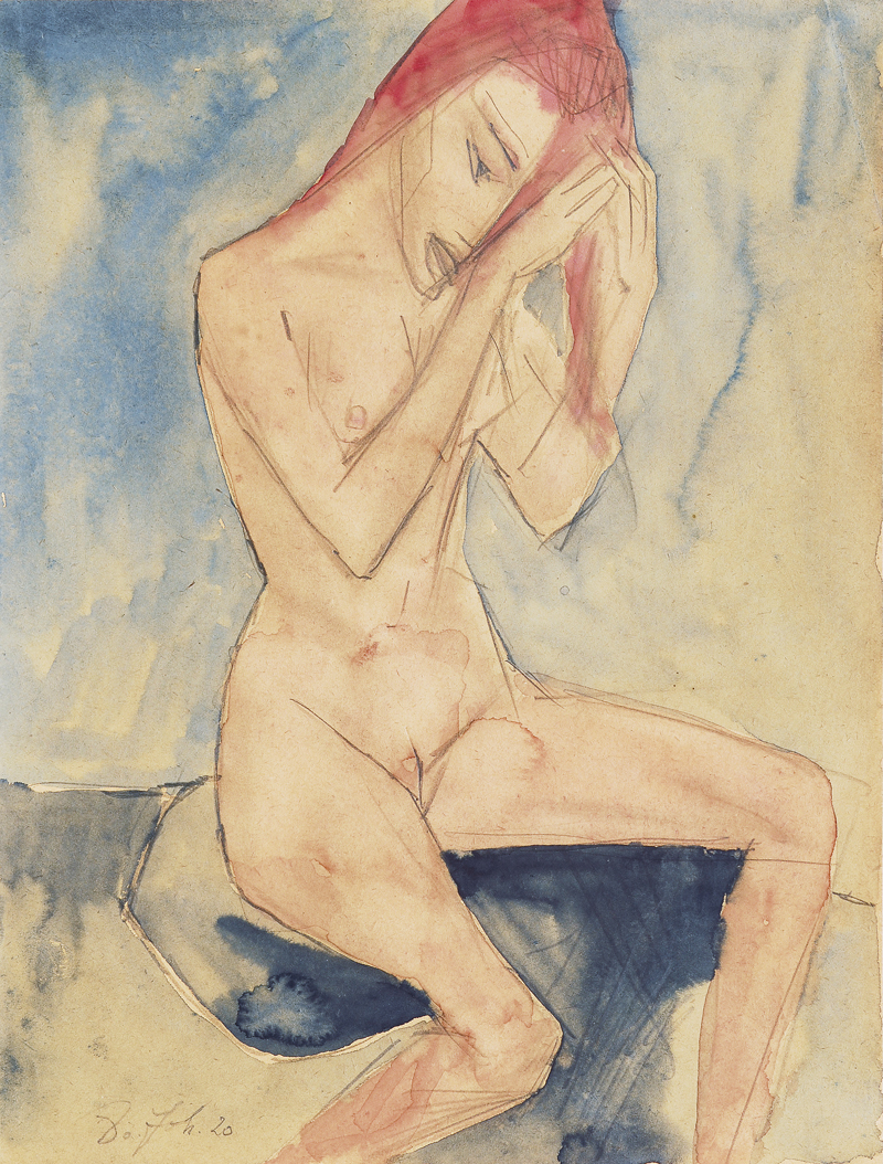 Female Nude Sitting