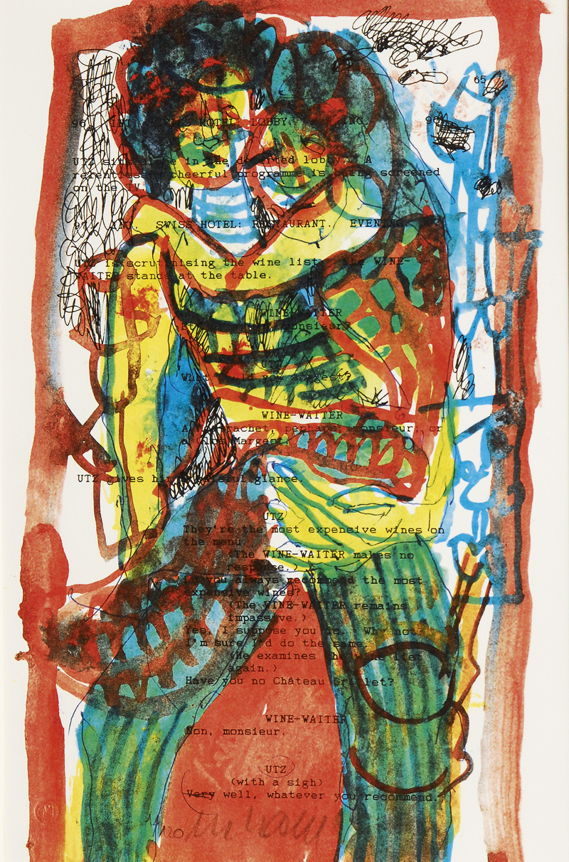 Armin Mueller-Stahl - Lovers with script 'Utz' Lovers with script 'Utz'