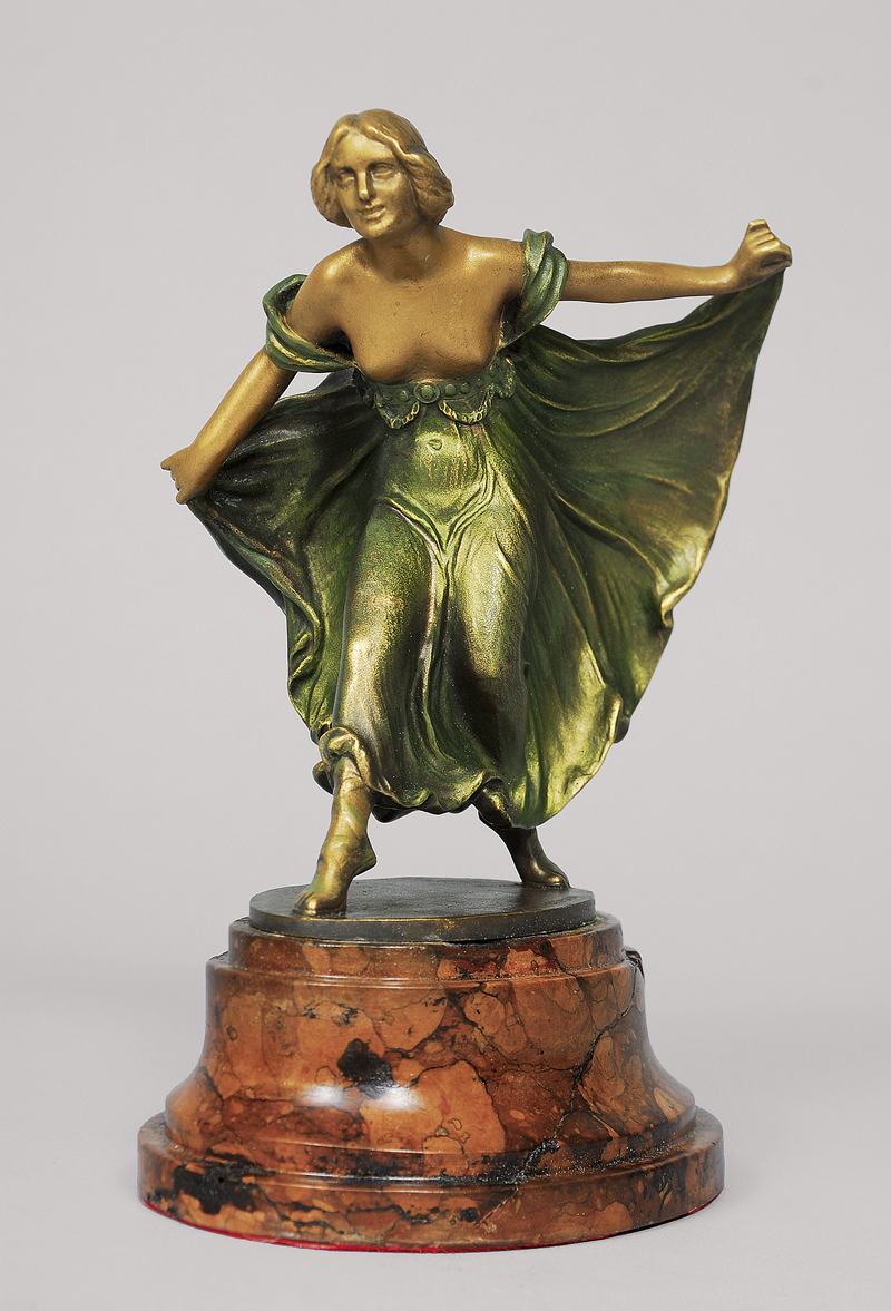 An Art-Nouveau figure 'Dancer'