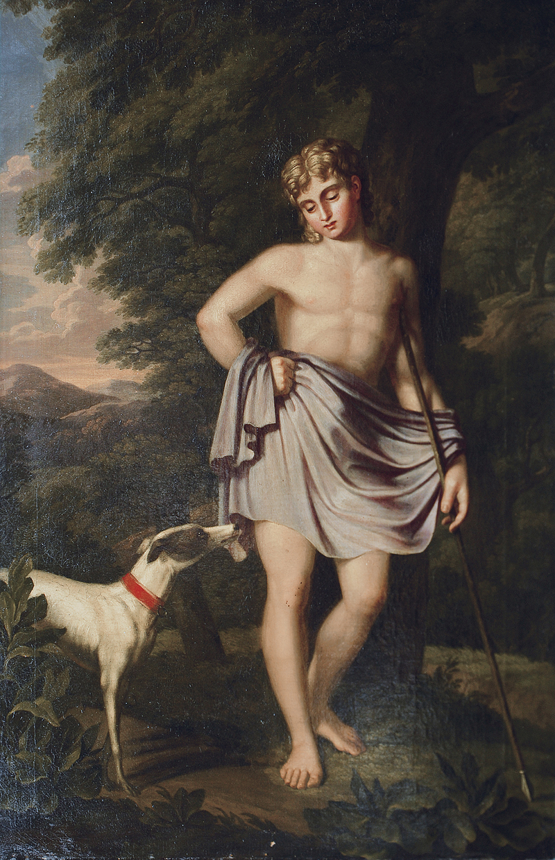 Adonis mit Hund