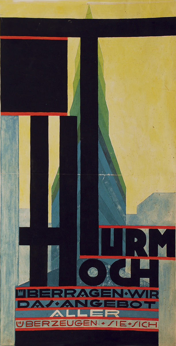 Ernst Wöhlk - Sketch for a placard Sketch for a placard