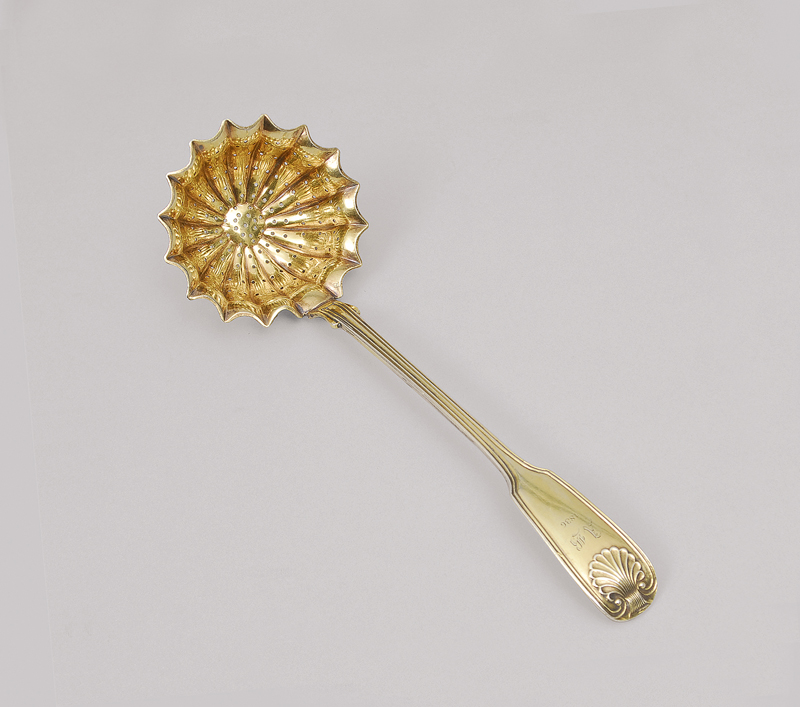 A russian Biedermeier sugar spoon