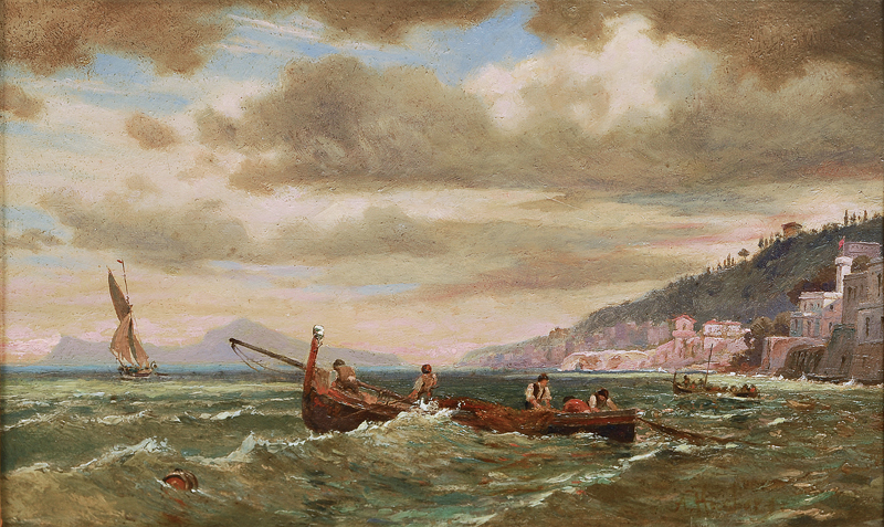 Fishing boats at the Dalmatian coast