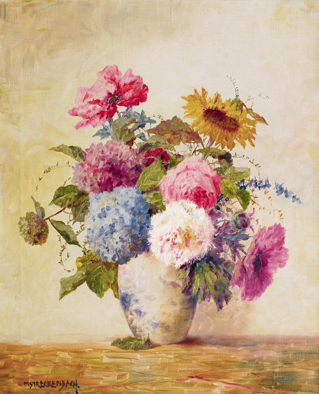 Flowers in a vase