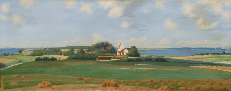 Agnes Slott-Möller - Landscape at the Baltic Sea Landscape at the Baltic Sea