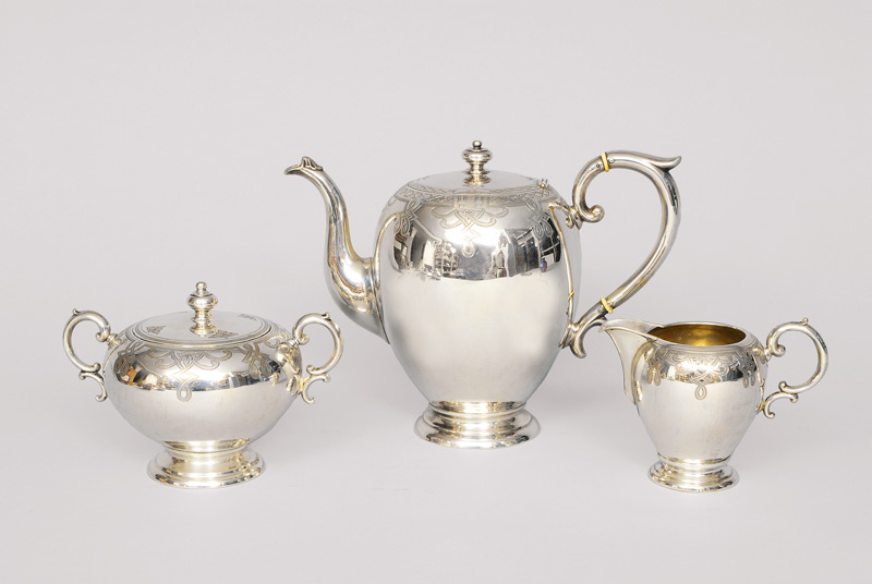 A late Biedermeier coffeeservice