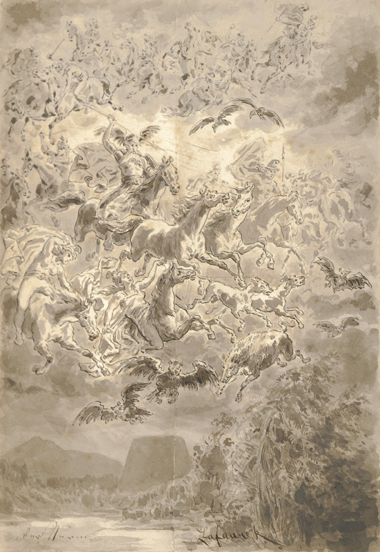 Gustav Zafaurek - The storm The storm