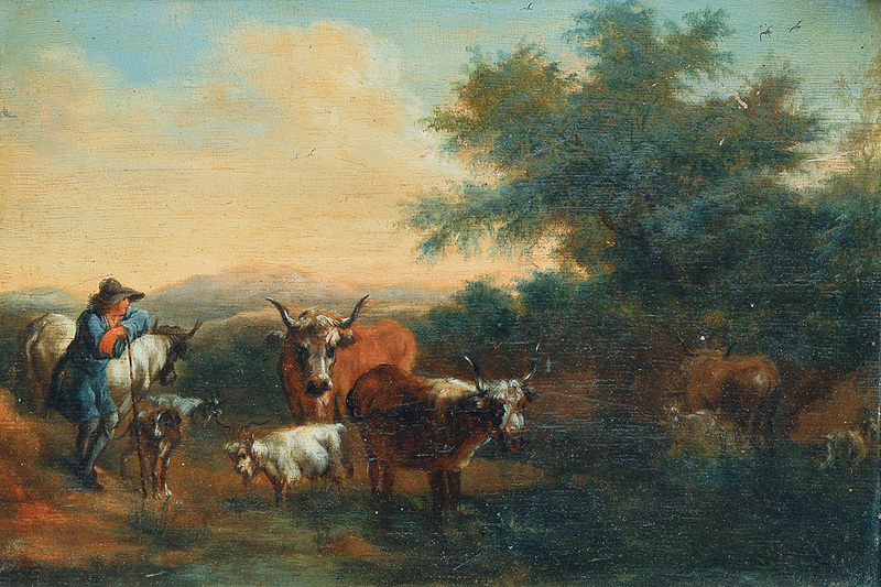 A pastoral scene