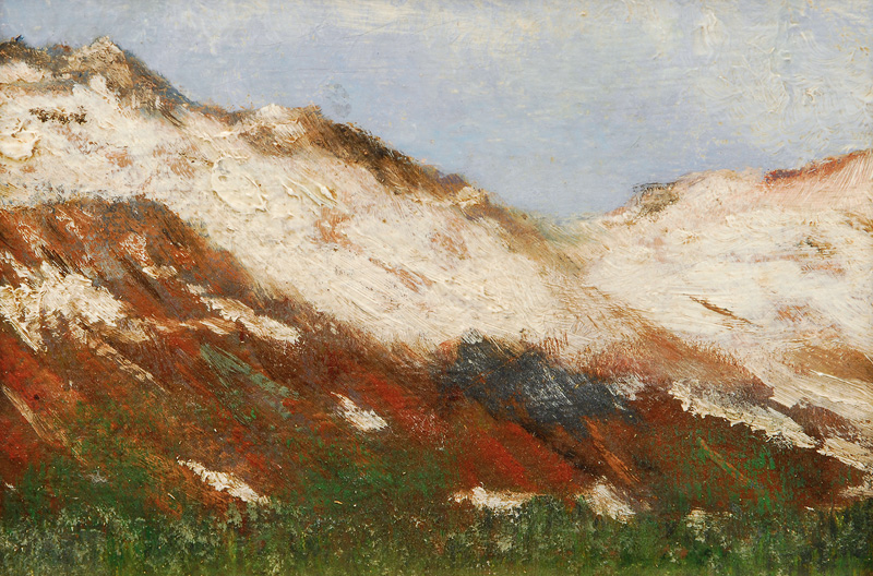 Eugen Bracht, zugeschr. - Dunes on the island Sylt Dunes on the island Sylt