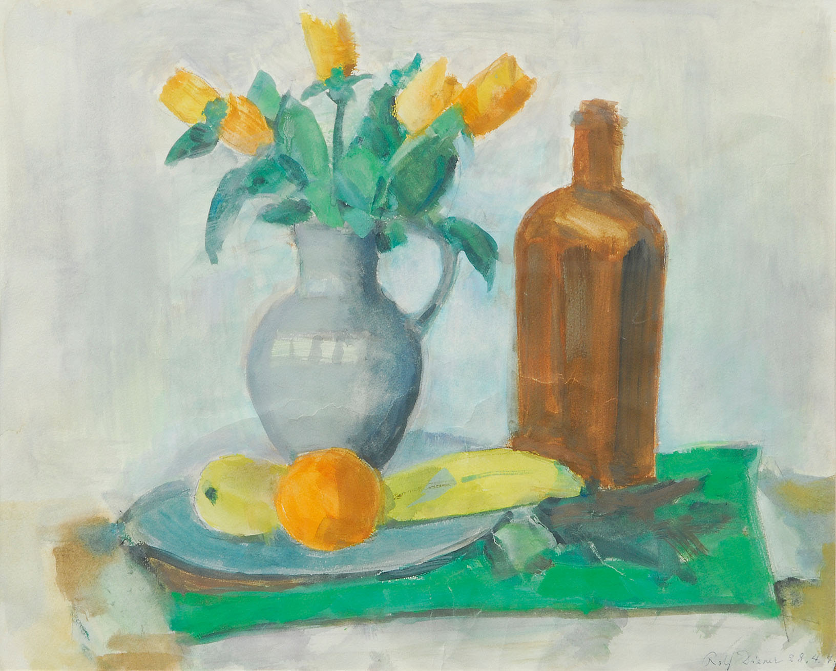 A still life with tulips