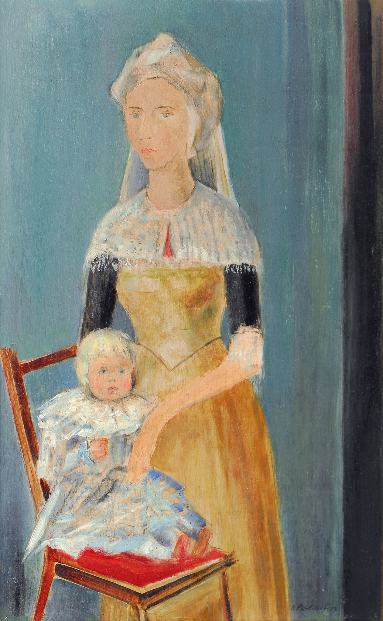 Woman and child