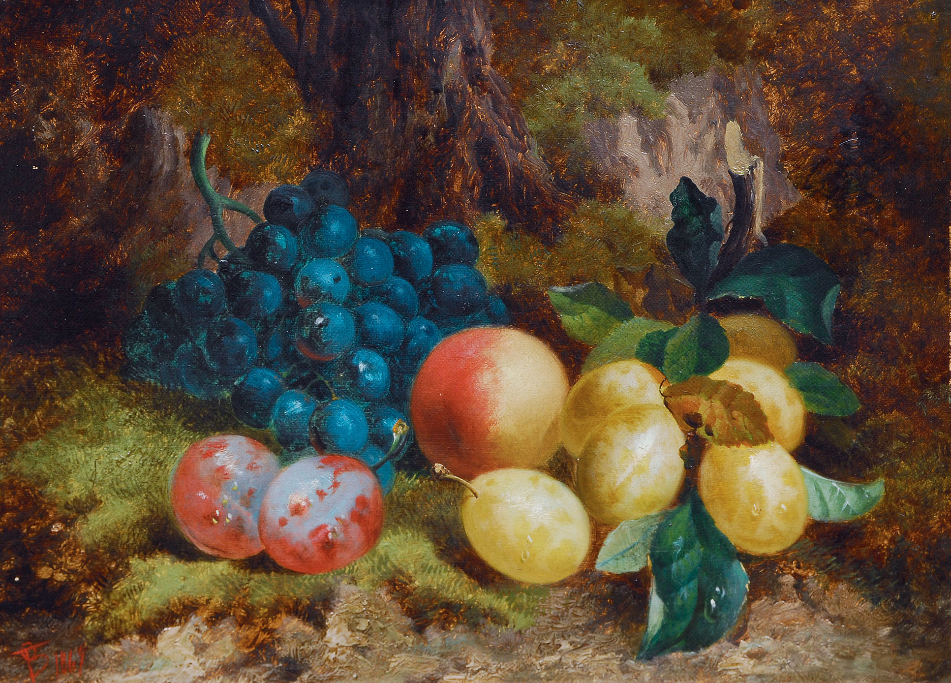 Still life with fruits