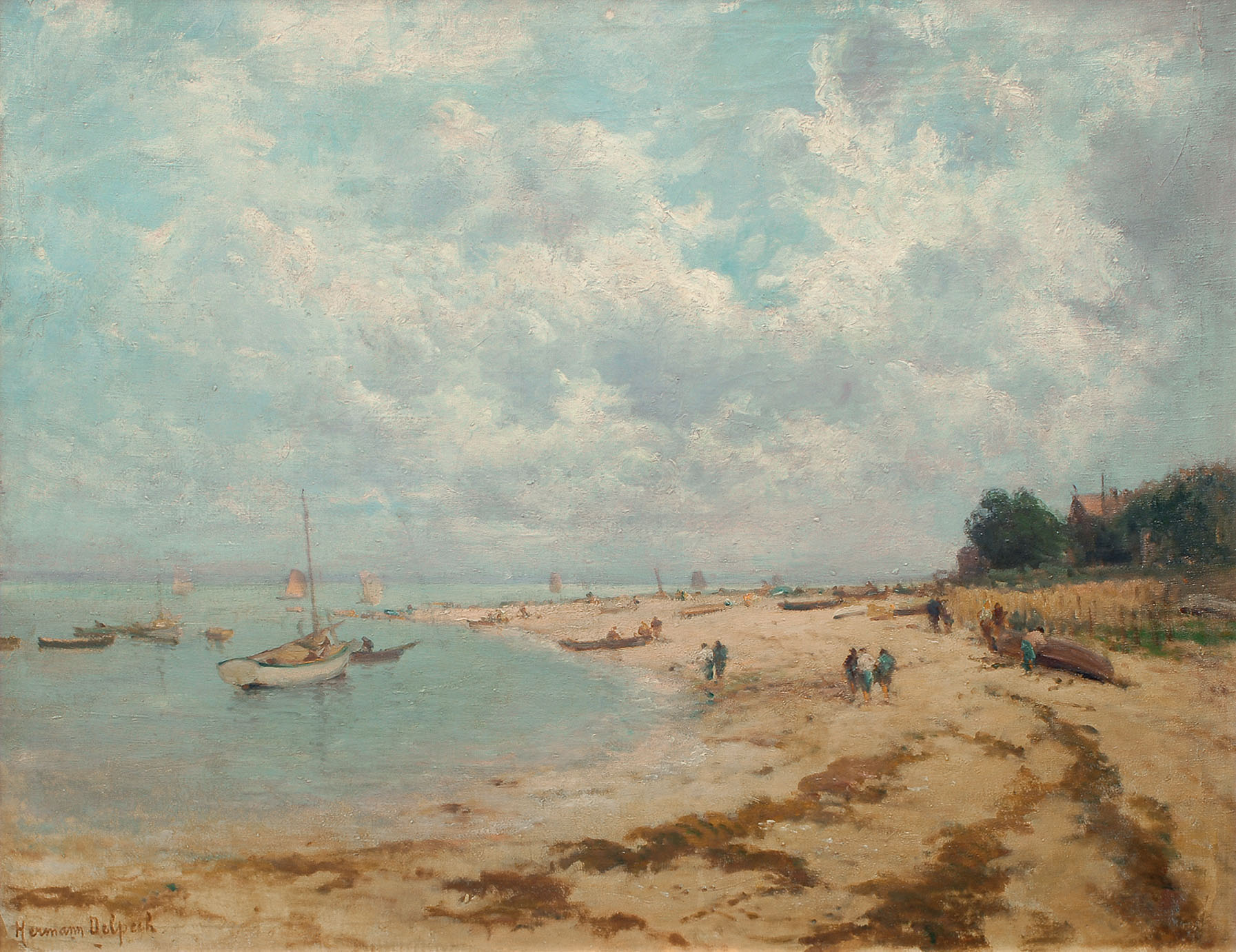 The beach at Arcachon