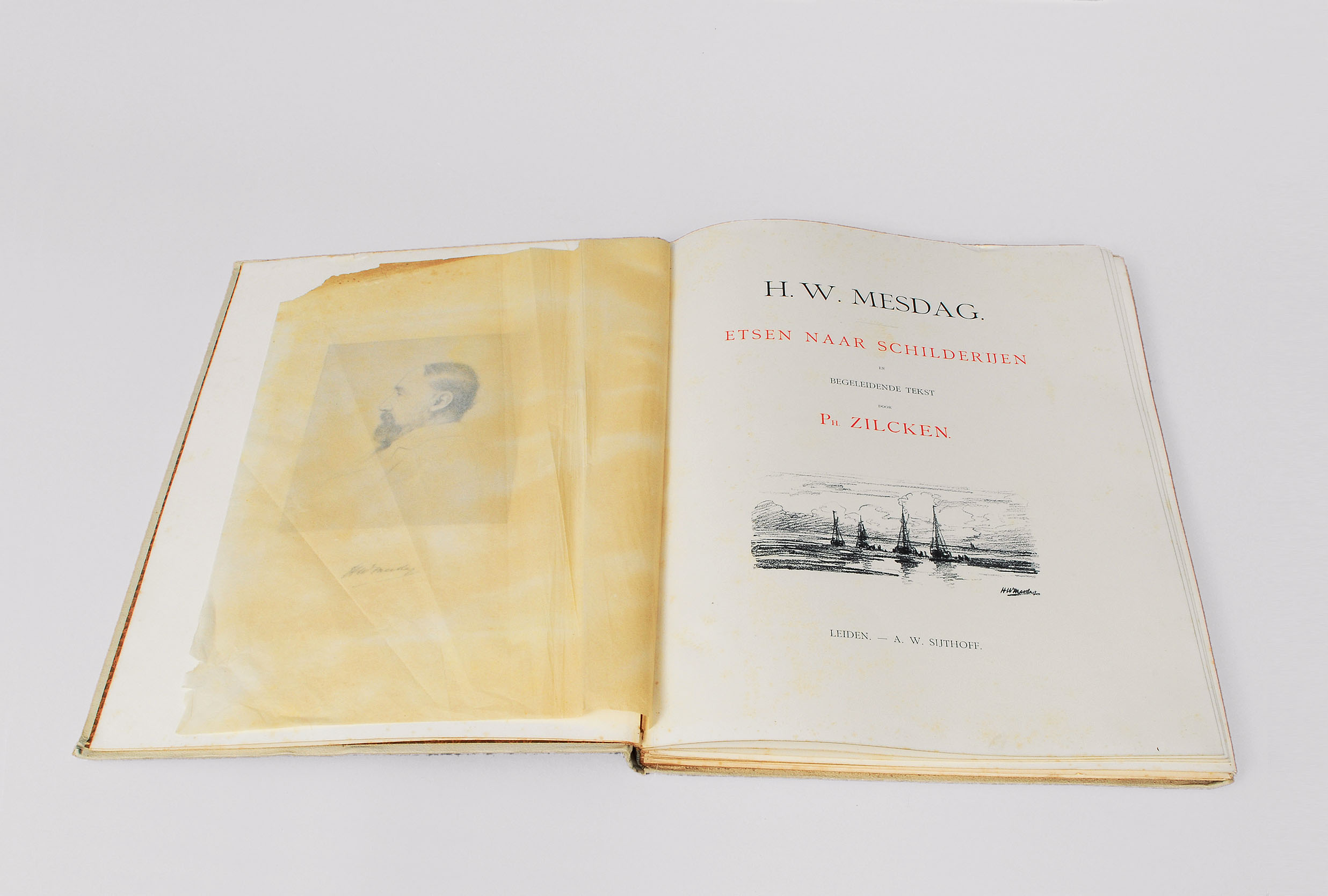 A book with 9 original etchings