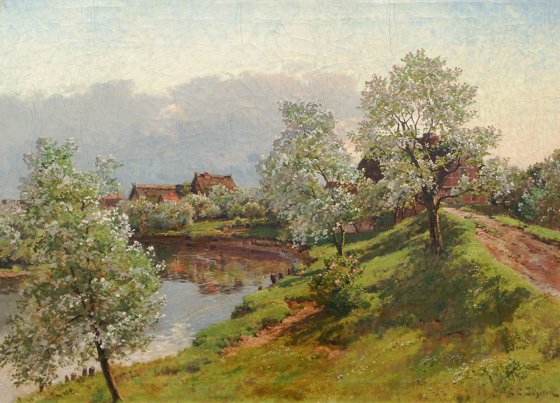 Apple Blossom near Hamburg