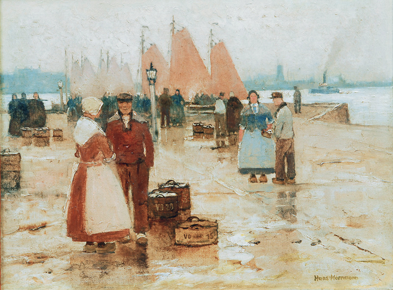 In a Dutch harbour