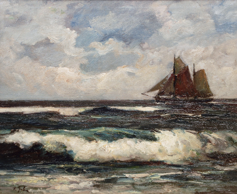 Cutter on the North Sea