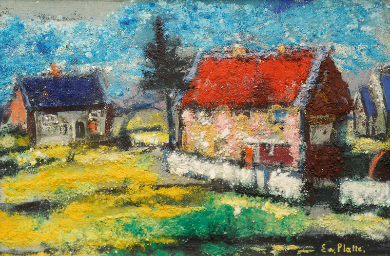 Landscape with Houses