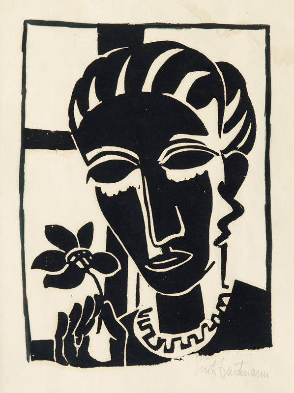 Woman with Flower