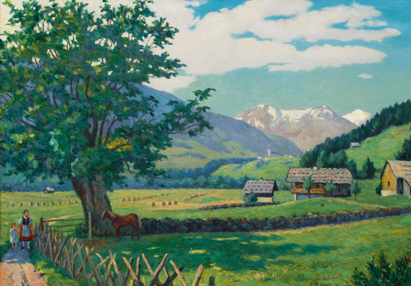 Summerly Alpine Scenery