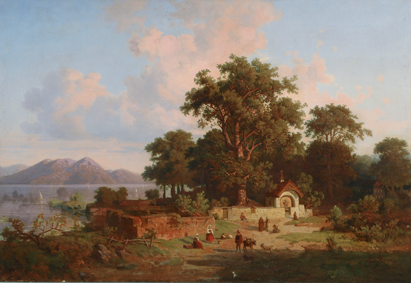 Evening at the Lago Maggiore