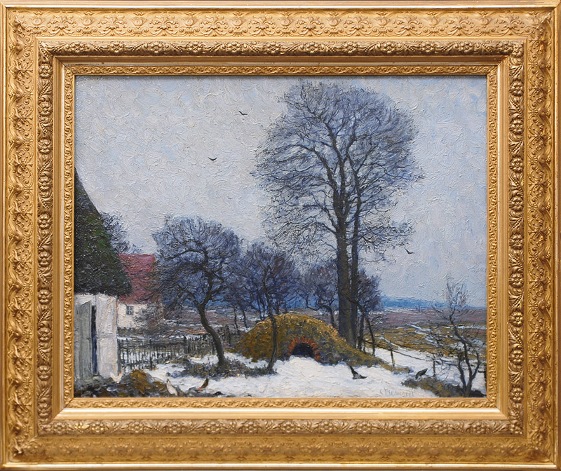 Winterly Landscape in Pomerania