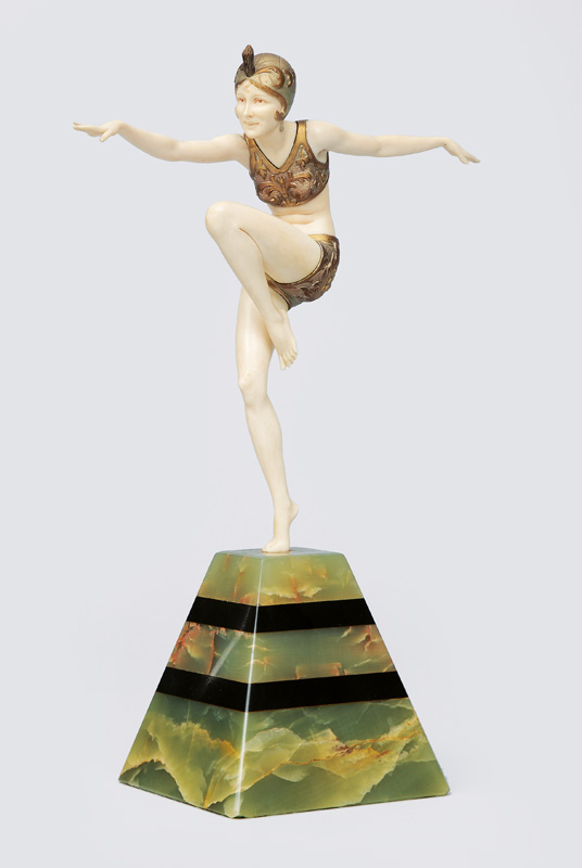 An Art-déco figure "Con Brio"