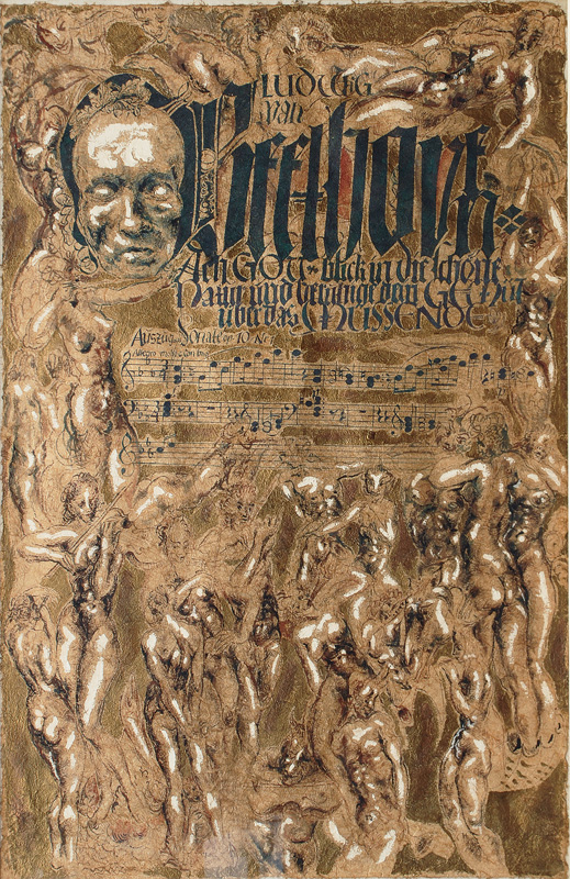 Illustration zu Beethovens Sonate Opus 10