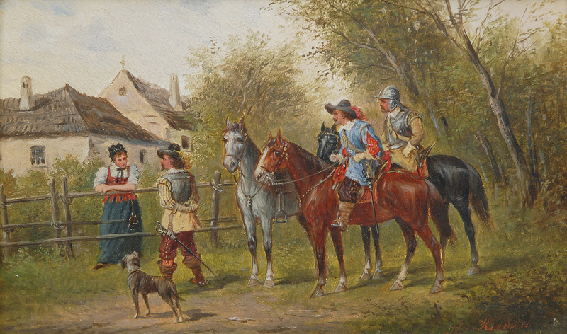 L. Riedler - Gespräch am Wegesrand Gespräch am Wegesrand
