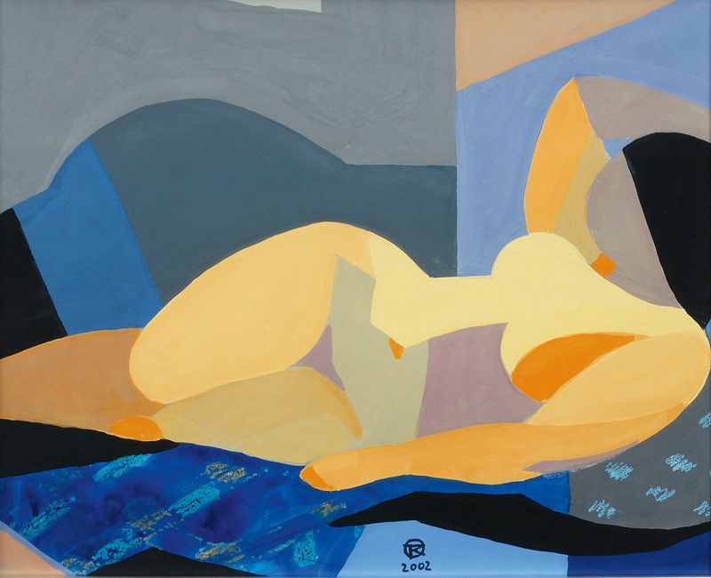 Tomasz Kazikowski - Lying Female Nude Lying Female Nude