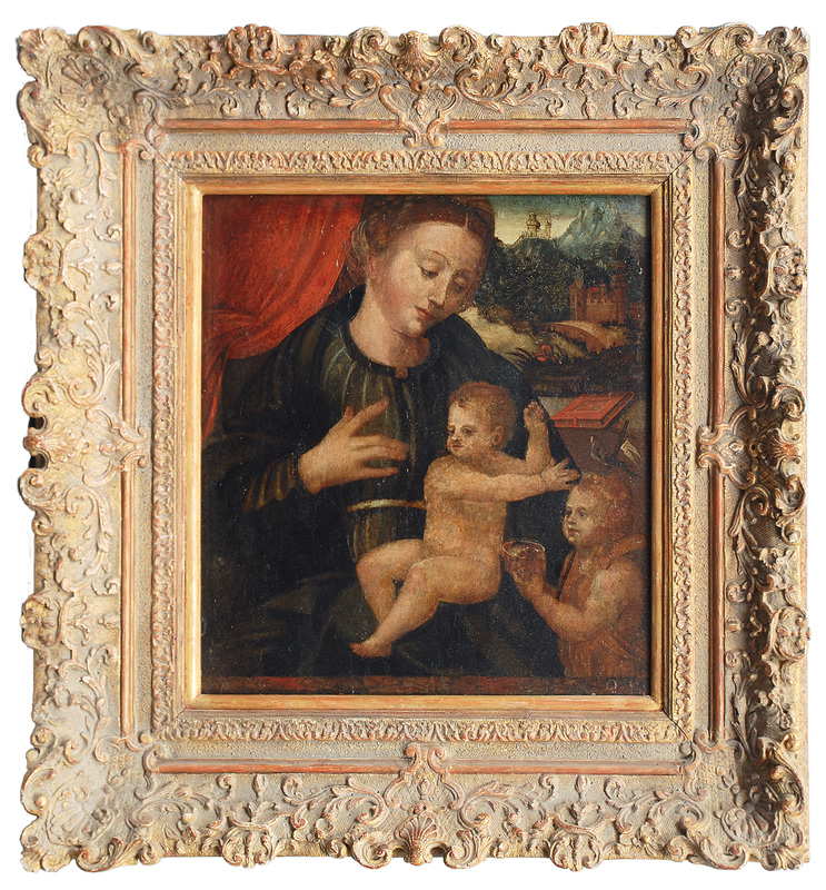 Madonna with the Child and John the Baptist